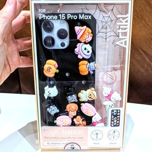 New Artikl iPhone 16 Pro Max Halloween Case + Pop Charms